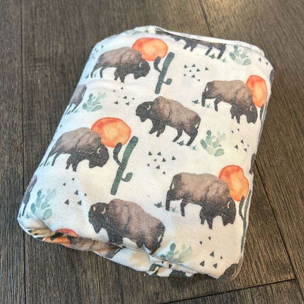Copper Pearl Bison Swaddle